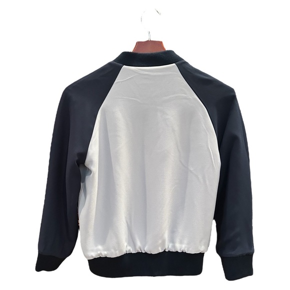 NEW Kate Spade Out West Wild Roses Sz XS Reversible Bomber Jacket - Picture 5 of 12